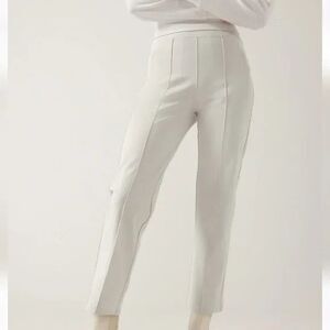 ATHLETA Headlands Hybrid Pant Birch Grey NWT Size 6 High Rise‎ Ankle $119 MSRP